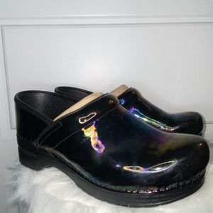 Iridescent Dansko Work Shoes